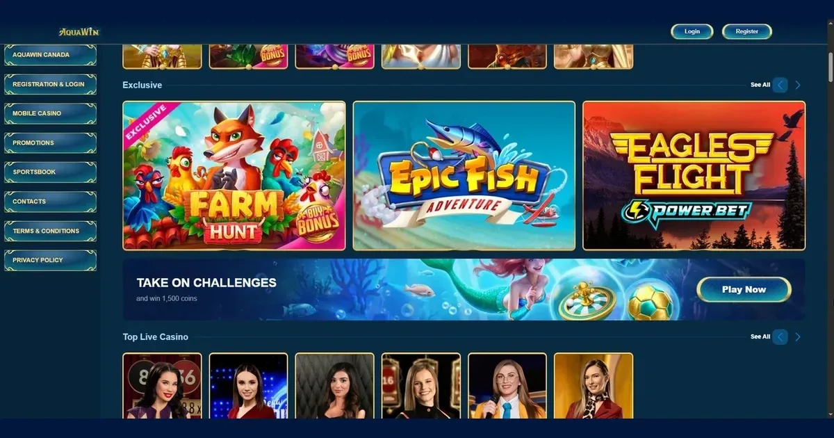 aquawin casino